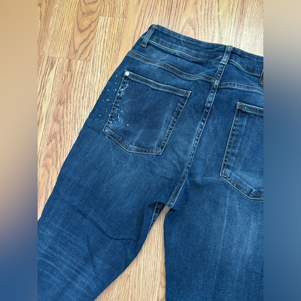 Zara denim splatter paint 32 - Picture 10 of 11